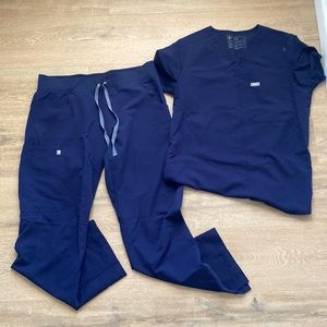 FIGS navy scrubs